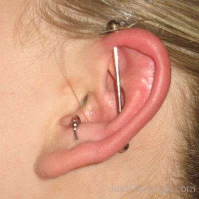 Anti Tragus Piercing and Industrial Piercing-PN123