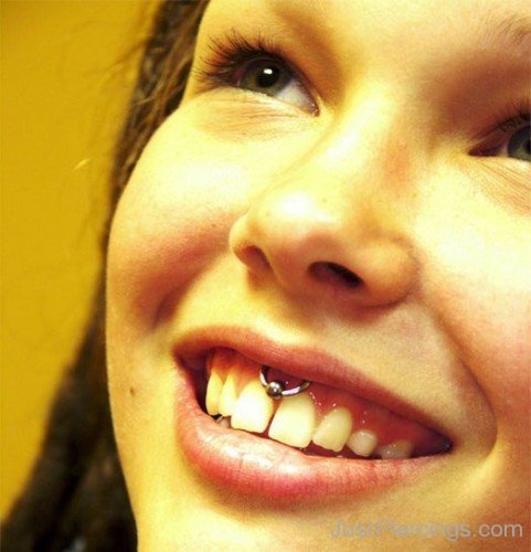 Awesome Smiley Piercing
