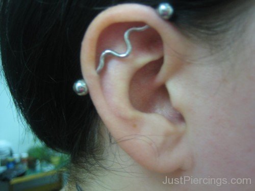 Bar Ear Piercing-JP123