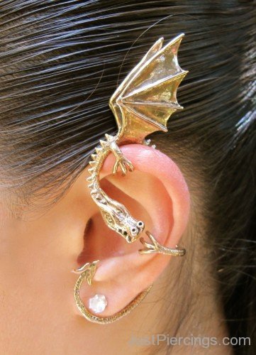 Cool Ear Piercings For Girls-JP123