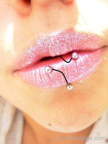 Labret Lip Piercing-JP123