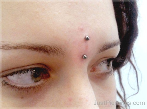 Third Eye Piercing For Girls-JP123.