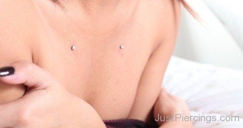 Awesome Microdermals Clavicle Piercing-JP12304