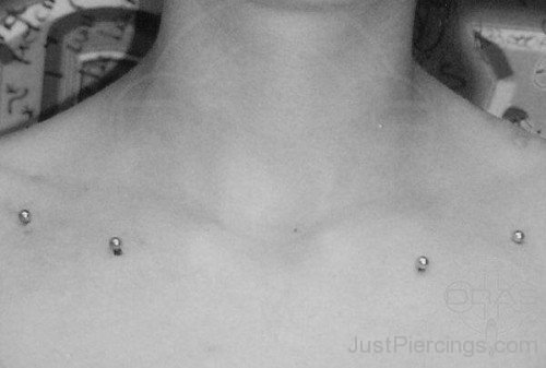 Best Surface Clavicle Piercing With Barbells-JP12312