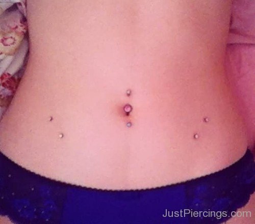 Dermal Anchors Hip Piercings And Belly Button Piercing-JP12317