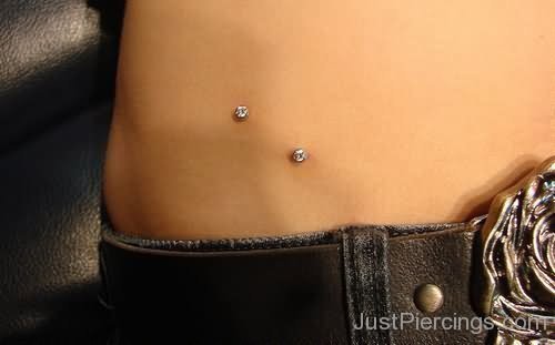 Hip Piercing For Young Stylish Girls-JP12328