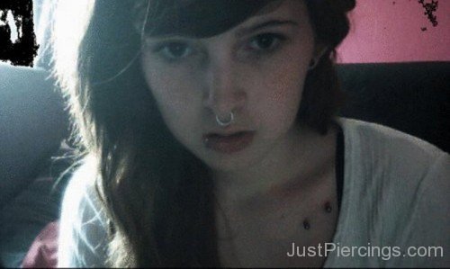 Septum And Clavicle Piercing-JP12333