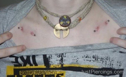 Sub Clavicle Piercing-JP12338
