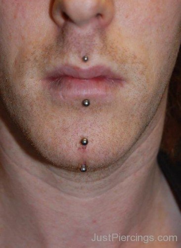 Surface Chin And Lips Piercing-JP12323