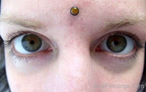 Third Eye Piercing Color Gem-JP12349