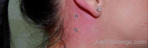 Vampire Bites Piercing With Anchors-JP12347