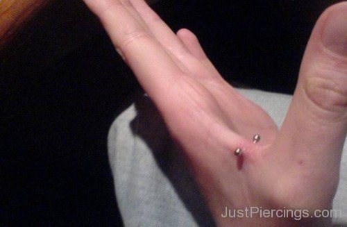 Witch Piercing On Left Hand-JP12314
