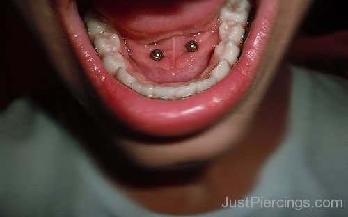 Wonderful Tongue Frenulum Piercing-JP12352