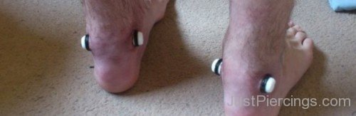 Achilles Piercing On Both Ankles-JP12303