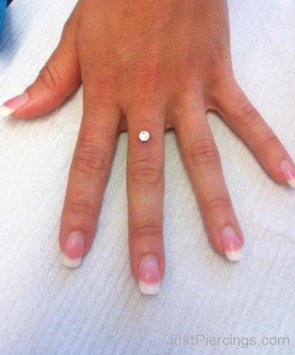 Piercing For Fingers With Cool Single Barbells-JP12315
