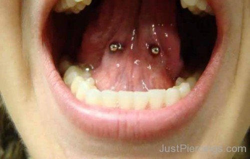 Tongue Web Mouth Piercing-JP12350