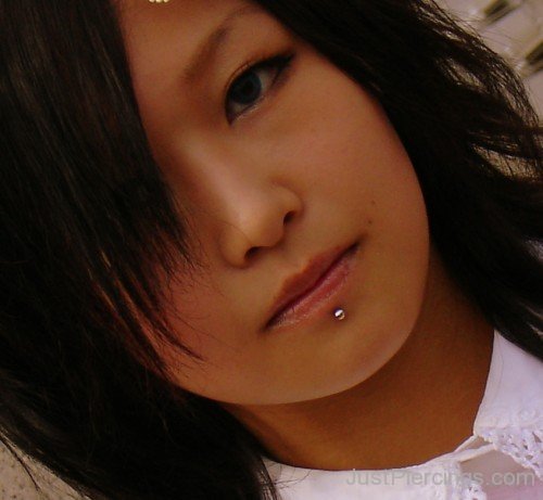 Awesome Chin Piercing