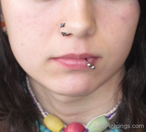 Awesome Lip Piercing