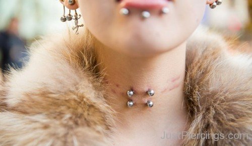 Awesome Neck Piercing