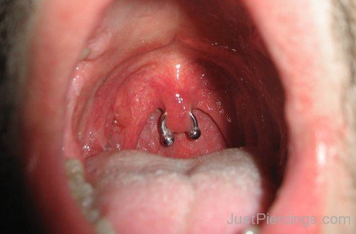 Awesome Uvula Piercing