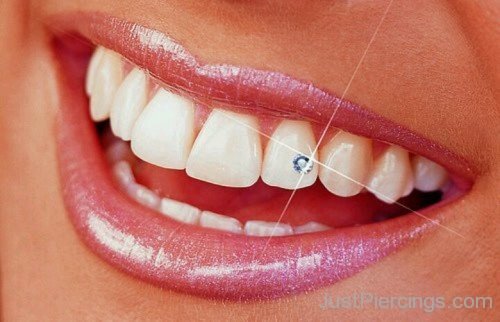 Diamond Tooth Piercing