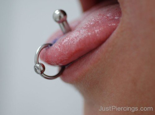 Fantastic Tongue piercing