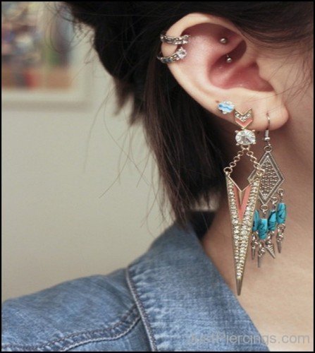 Awesome Helix Piercing 