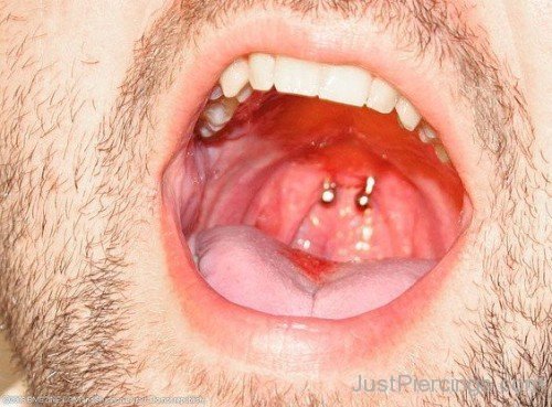 Image Of  Uvula Piercing