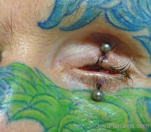 Eyelid Piercing Image-JP117-JP117