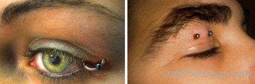 Eyelid Piercing Picture 14-JP118-JP118