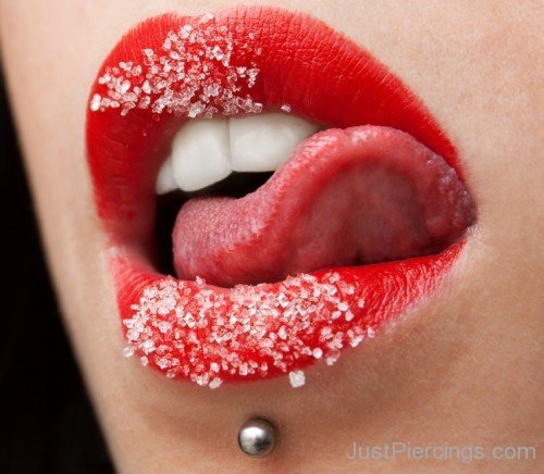 Red Lip Piercing-JP173