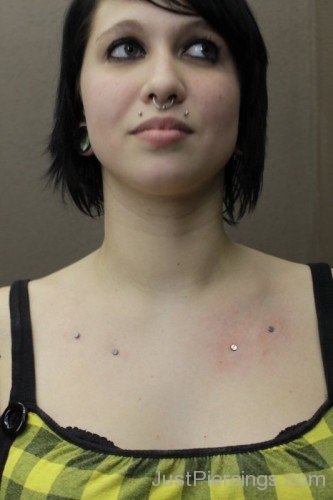 Septum And Clavicle Piercing-JP1084