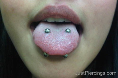 Dolphin Bites And Tongue Piercing-JP117