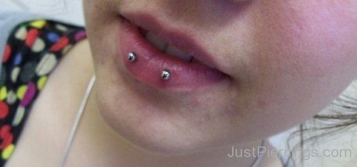 Lip Horozontal Piercing-JP1061