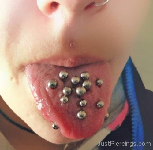 Multiple Tongue Piercing-JP127