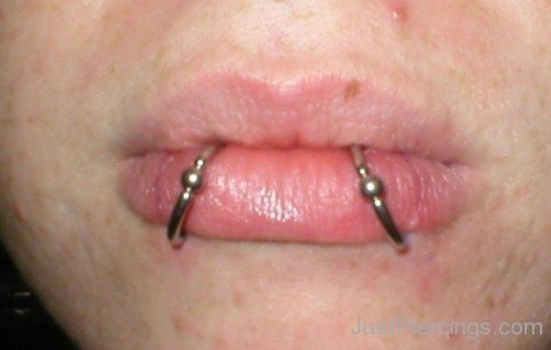 Nice Snake Bite Lip Piercing-JP145