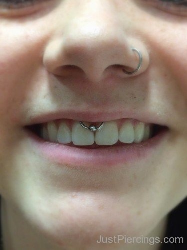 Nose And  Smiley Piercing-JP135
