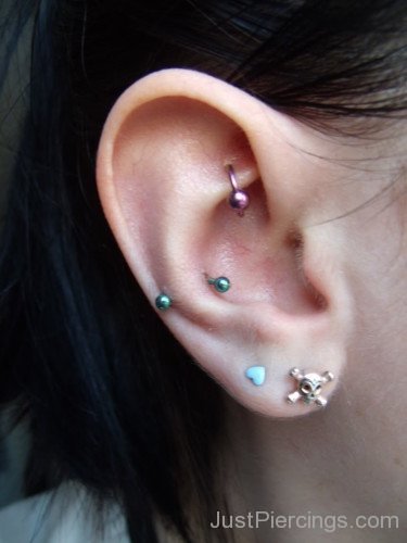 Snug And Rook Piercing