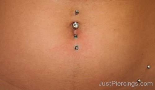 Surface Hip And Inverse Navel Piercing Image-JP177