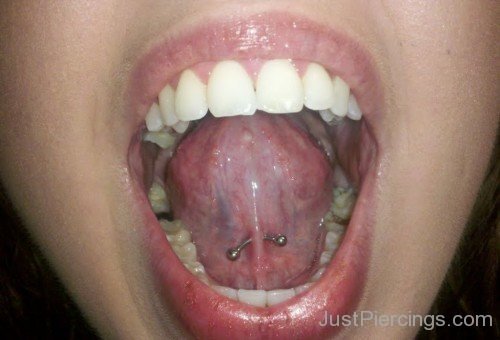 Tongue Frenulum Piercing-JP169
