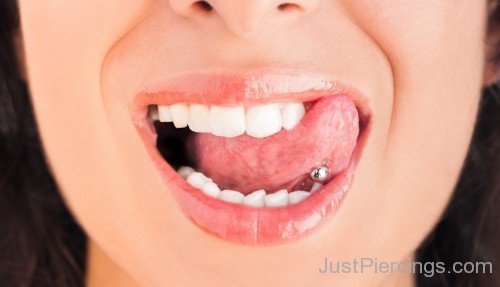 Tongue Piercing Licking Lips-JP439