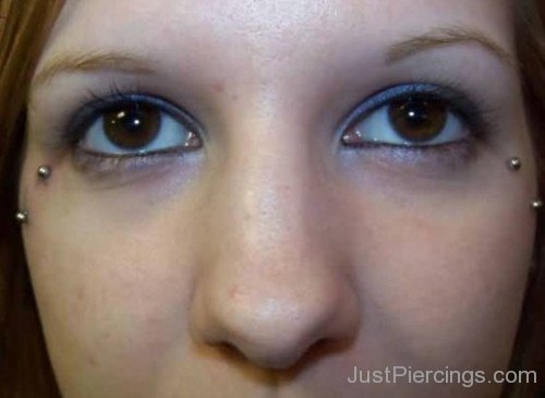 Anti Eyebrow Piercings On Both Sides-JP1014