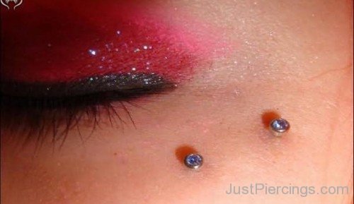 Surface Anti Eyebrow Piercing For Girls-JP1079