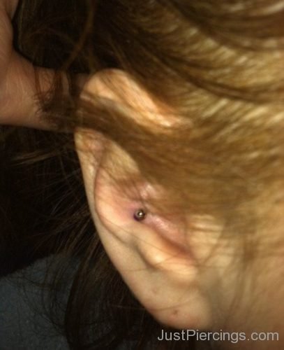 Conch Piercing For Young Ladies-JP1066