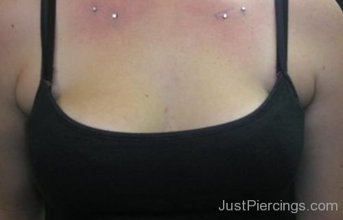 Dermal Anchors Clavicle Piercing With Anchors-JP1069