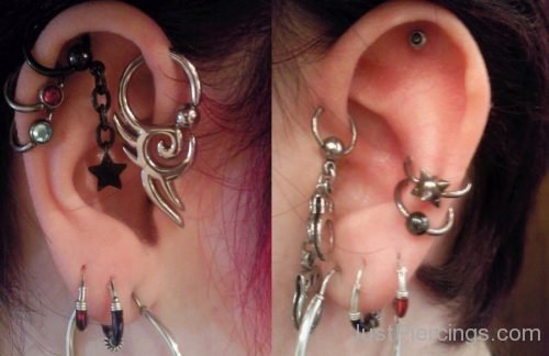 Ear Conch Piercing Closeup-JP1094