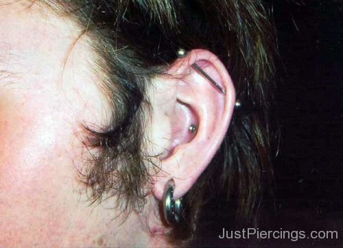 Industrial And Conch Piercing-JP1117
