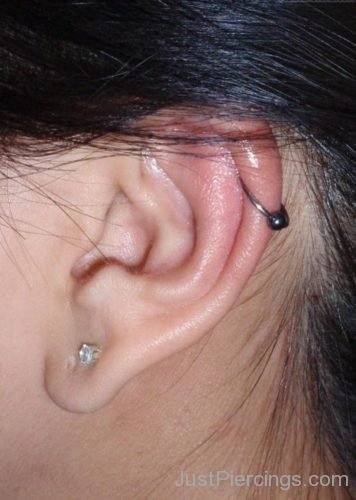 Lobe and Cartilage Piercing With Ball Ring-JP135