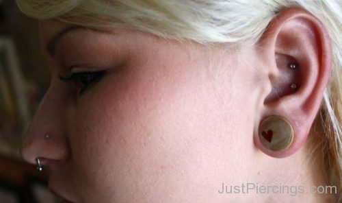 Nose And Conch Piercing-JP1142