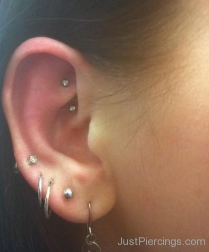 Rook, Lobe And Cartilage Piercing-JP159